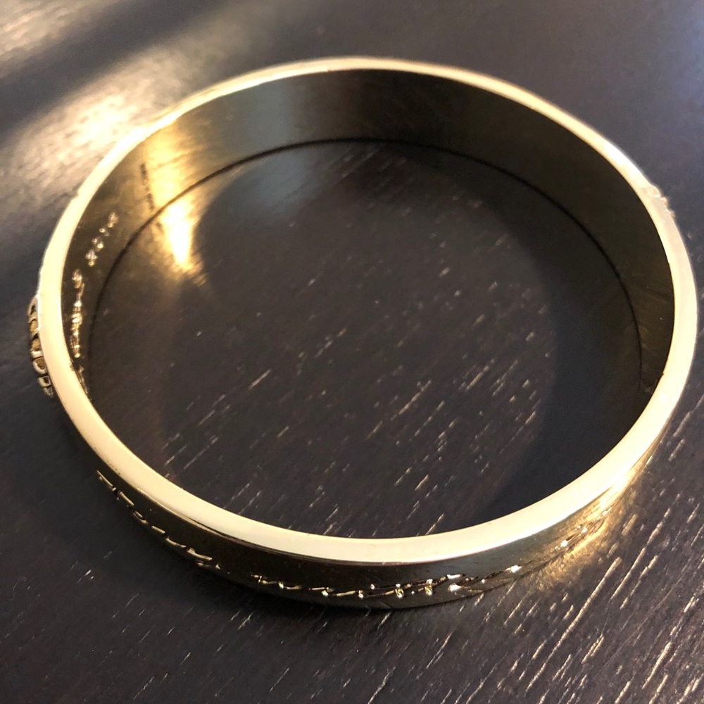 Lilly Pulitzer Gold Tone Bangle 2014 Sun